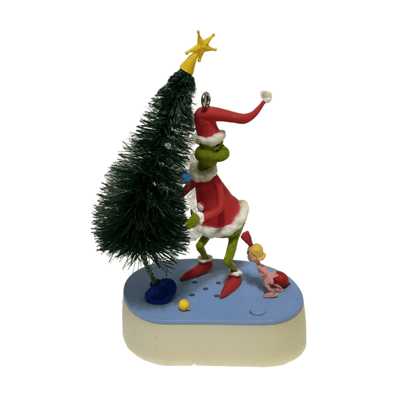 2013 Why Are You Stealing Our Christmas Tree? (The Grinch) Hallmark Keepsake Christmas Tree Ornaments QXI2195
