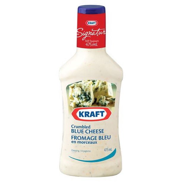Kraft Blue Cheese Dressing, KRAFT Blue Cheese Dressing 475 mL Walmart.ca