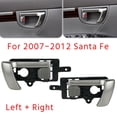 thumbnail image 1 of Left +Right Side Interior Inner Door Handle for 2007-2012 with Gray Knob 82610-2B010 82620-2B010, 1 of 5