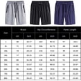 thumbnail image 2 of Men'S Plus Size Ice Silk Stretch Shorts,Summer Loose Sports & Recreation Shorts,Breathable Workout Running Quick Dry Shorts Rope-Fastening, Quick-Drying, Beachwear Underwear Light Grey L, 2 of 7