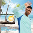 thumbnail image 7 of Bassdash Men's UPF 50+ Wrinkle-free Fishing Shirt Long Sleeve Casual Tee with Breathable Mesh for Hiking Running SR01M, 7 of 7