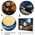 thumbnail image 3 of Designart "Alpine Village Beauty French Alps Scenery IV" France Floater Framed Wall Art Print, 3 of 7
