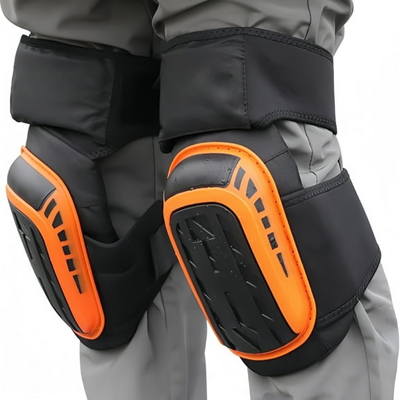 Asunby Professional Knee Pads for Work,Heavy Duty Thick Foam Knee Pads Tools, Knee Pad with Soft Gel Cushion for Construction, Work, Flooring, Gardening, Cleaning, Tiling
