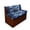 Blue Floral Turtle, variant on Pzuqiu Frog Mandala Print Rv Dinette Cushion Cover Full Protection 2Pcs Camper Cushion Covers Replacement Easy Using Camper Cushion Slipcovers for Rv Camper Car
