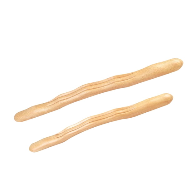 Masajeador Guasha manual de madera para hombros, ideal para spa + Manual 42cm 48cm