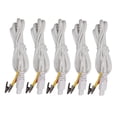 thumbnail image 1 of Cable de electrodo con clip BuyWeekMX para máquina terapéutica 5 piezas, 1 of 9