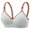 Blue, variant on Seamless No Underwire Bra with Side Support for Women Body Blue 32
