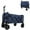 Dark Blue, variant on Olurrisa Expandable Dual-Layer Utility Wagon with 100% Extra Space - Grocery Cart for Camping, Shopping, Sports, Gardening, Fishing, Supports 225lbs, army green