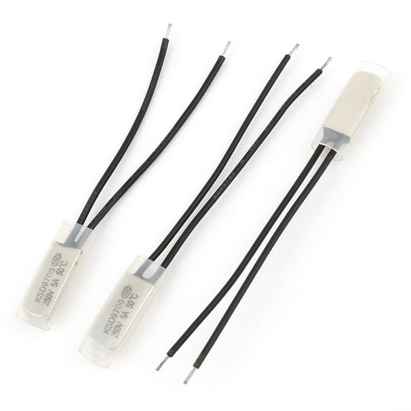 3pcs KSD9700 50 Celsius Normal Open Bimetal Thermostat Temperature Switch