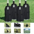 thumbnail image 4 of Euromax Canopy 40 lbs. Black Weight Bag Outdoor Canopy Weights (4 Pack), 4 of 9