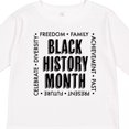 thumbnail image 4 of Inktastic Black History Month-celebrate Boys or Girls Long Sleeve Toddler T-Shirt, 4 of 5