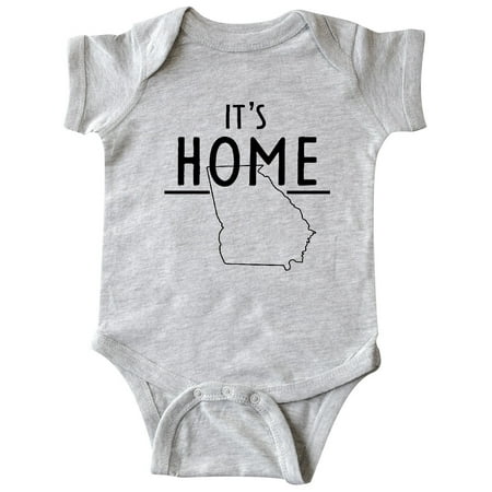 

Inktastic Its Home- State of Georgia Outline Gift Baby Boy or Baby Girl Bodysuit