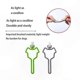 thumbnail image 2 of 2 Pack Dog Leash Poop Bag Holders with Hands-Free Clip for Walks, 2 of 5