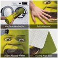 thumbnail image 3 of Felpudo de Shrek para decoración de interiores y exteriores, antideslizante, lavable, para puerta de entrada navideña, para baño, cocina, patio, decoración navideña del hogar, 20 x 31,5 pulgadas, 3 of 7