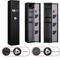 thumbnail image 4 of Seizeen Electronic Digital Keypad Gun Safe, 5 Long Guns, Anti-Static Steel, Black, 4 of 14