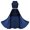 AB150 Blue, variant on Bainana Girls Sequin Print Summer Dresses Sleeveless Crew Neck Party Dress Big Kids Elegant Wedding Birthday Dress Size 12-13 Years Black