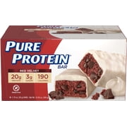 Pure Protein Bar, Birthday Cake, 20 Grams of Protein, 6 Ct