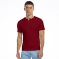 thumbnail image 3 of HAOMEILI Men's Henley Shirts Short/Long Sleeve Button T-Shirt Lightweight Fashion Casual Pullover Shirt, 3 of 6