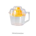 thumbnail image 4 of AURARMLET 1Pc Hand Press Fruit Juicer Manual Plastic Kitchen Squeezing Machine Yellow, 4 of 8
