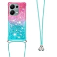 thumbnail image 3 of Funda para Xiaomi Redmi Note 13 Pro 4G Brillantina Líquida Divertida Reluciente y con Cristales en Movimiento Cuerpo Cruzado con Cordón Ajustable, 3 of 5