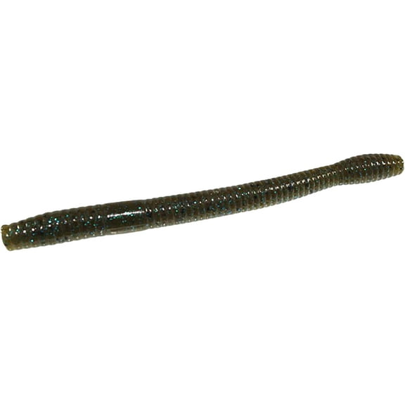 Zoom Magnum Finesse Worm Green Pumpkin Blue