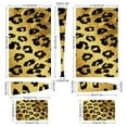 thumbnail image 3 of Skin Sticker for PS5 Slim Standard Disc Digital Edition Console and Controllers Decals for Playstation 5 (Gold Leopard Print,PS5 Slim), 3 of 5