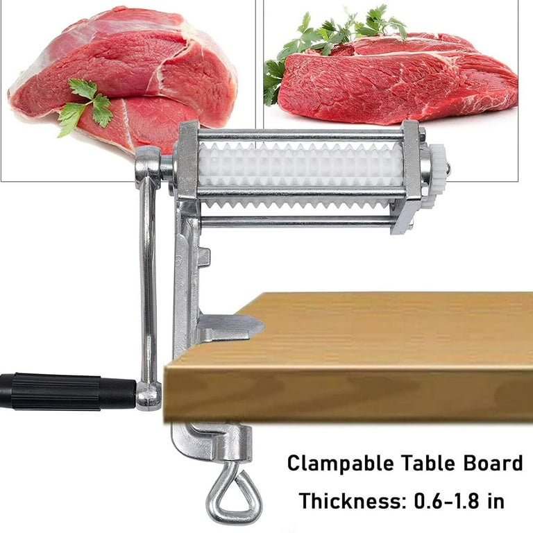 Manual Meat Tenderizer Machine Meat Flatten Tool Cast Iron Tinning for Beef  Pork Chicken Steak - AliExpress