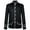 Black, variant on IROINNID Men's Long Sleeve V-Neck Stand Collar Short Jacket Solid Color Loose Halloween Stand Collar Steampunk Gothic Blazer Jacket