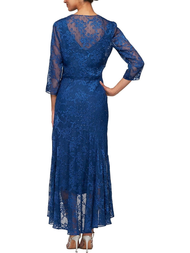 Alex Evenings Women's Sleeveless Printed Chiffon Mid-Length Dress with Jacket - Walmart.com Alex Evenings Women's Sleeveless Printed Chiffon Mid-Length Dress with Jacket - Walmart.com