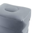 thumbnail image 4 of Inflatable Foot Rest Foot Stool Foot Rest Pillow for Travelling Gray, 4 of 8