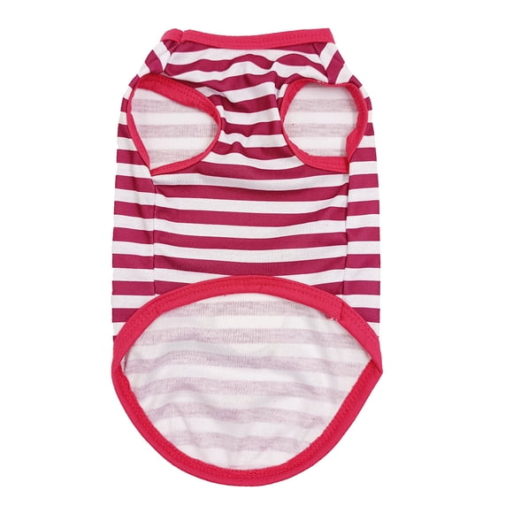 Chalecos a rayas Greeniant Ropa para mascotas Algodón PT003718-04