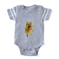 thumbnail image 1 of CafePress - Pomeranian Party - Cute Infant Baby Football Bodysuit, 1 of 1