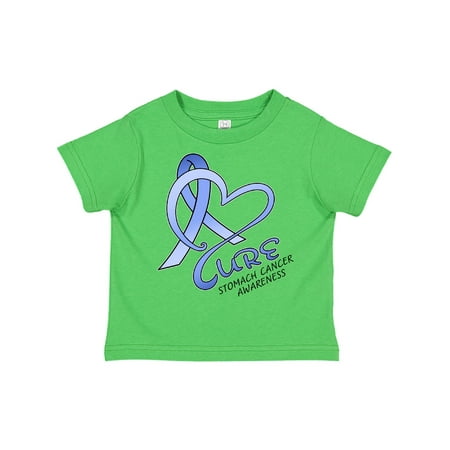 

Inktastic Cure- Stomach Cancer Awareness periwinkle ribbon Gift Toddler Boy or Toddler Girl T-Shirt