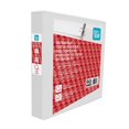 thumbnail image 1 of PEN+GEAR 2" DURABLE VIEW BINDER, Slant D-Ring, WHITE, 1 of 3