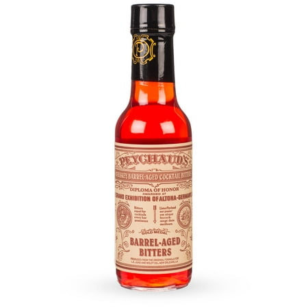 Peychaud's Whiskey Barrel-Aged Cocktail Bitters, 5 Fl