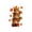 Style 1, variant on Squirrel and Maple Leaf Window Clings, Fall Window Stickers for Home Decor, Seasonal Glass Decals for Living Room Bedroom Kitchen and Entryway Displays