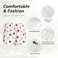 thumbnail image 6 of Lsque Ladybug With Dandelion Printed Women's Running Shorts with Liner Pockets,Elastic Quick Dry Workout Athletic Gym Yoga Shorts,Womens High Waist Shorts-Medium, 6 of 9