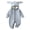 Blue, variant on Baby Bunny Ear Bodysuit Playsuits, Hooded Full-Zip Romper, Cozy Warm Snowsuit Outfit for & Toddlers