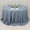 Dusty Blue, variant on BalsaCircle 132" Round Premium Polyester Tablecloth Wedding Table Linens White