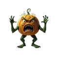 thumbnail image 1 of Ltdhehe Halloween Decorations Mutant Pumpkin Statue Resin Desktop Ornament For Home Party Decoration, 1 of 2