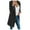 Black, variant on KIHOUT Jackets for Women Womens Warm Faux Coat Cardigan Winter Solid Long Sleeve Outerwear
