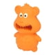thumbnail image 3 of Juguete para perros chirriante, interesante, resistente a las mordeduras, goma saludable, juguetes para perros indestructibles para suministros para mascotas, color naranja, 3 of 5