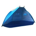 thumbnail image 1 of Carpa Portátil para la Playa Sunnimix Toldo Ligero Impermeable Azul, 1 of 8
