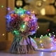 thumbnail image 3 of 10 luces LED de cadena de luces de colores pequeñas que funcionan con pilas para decoración de festivales, habitaciones al aire libre y Navidad, 3 of 5