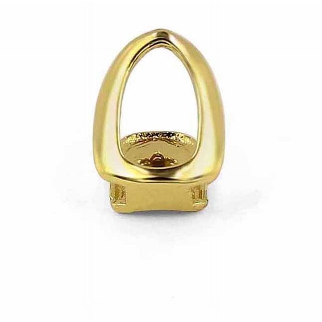 Grillz para dientes de rapero, joyería de hip-hop, con brackets dorados y colmillos huecos individuales