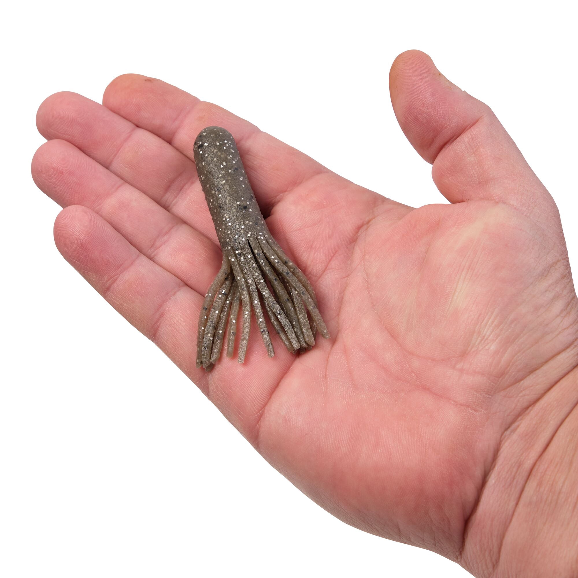 Berkley PowerBait® MaxScent Tube Fishing Soft Bait 3 1/2in | 9cm Smoke Silver