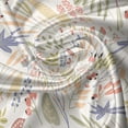 thumbnail image 5 of Ambesonne Botanical Window Valance, Soft Berry Spring Growth, 54" X 18", Eggshell and Multicolor, 5 of 5