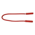 thumbnail image 4 of Uxcell Zipper Pulls Extension Handle Cord, 30 Pack Finger Use Plastic Curve Puller Tab Tag Extender, Red, 4 of 5