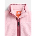 thumbnail image 2 of Ozark Trail Girls Fleece Jacket with Long Sleeves, Sizes 4-18 & Plus, 2 of 3