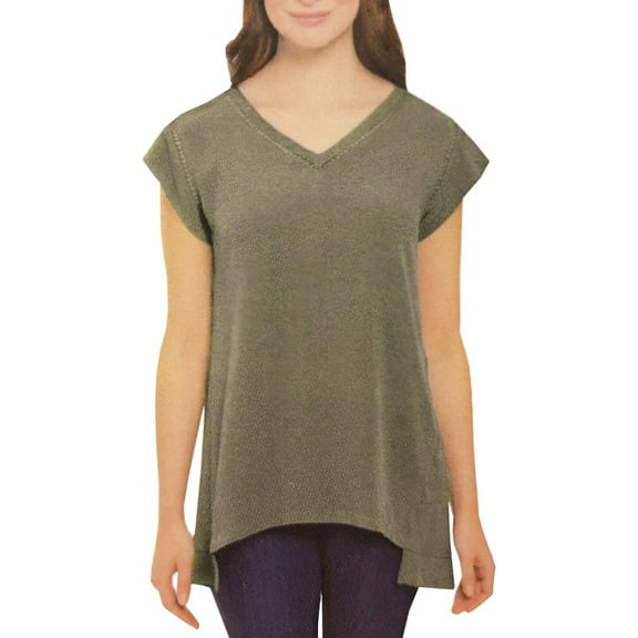 Ellen Tracy Women's Tunic Top - Green - S